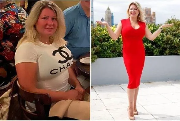AquaSculpt Verified Buyer Before and After - Significant Weight Loss Transformation