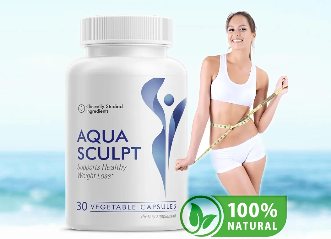 AquaSculpt weight loss supplement bottle – Boost metabolism and burn fat